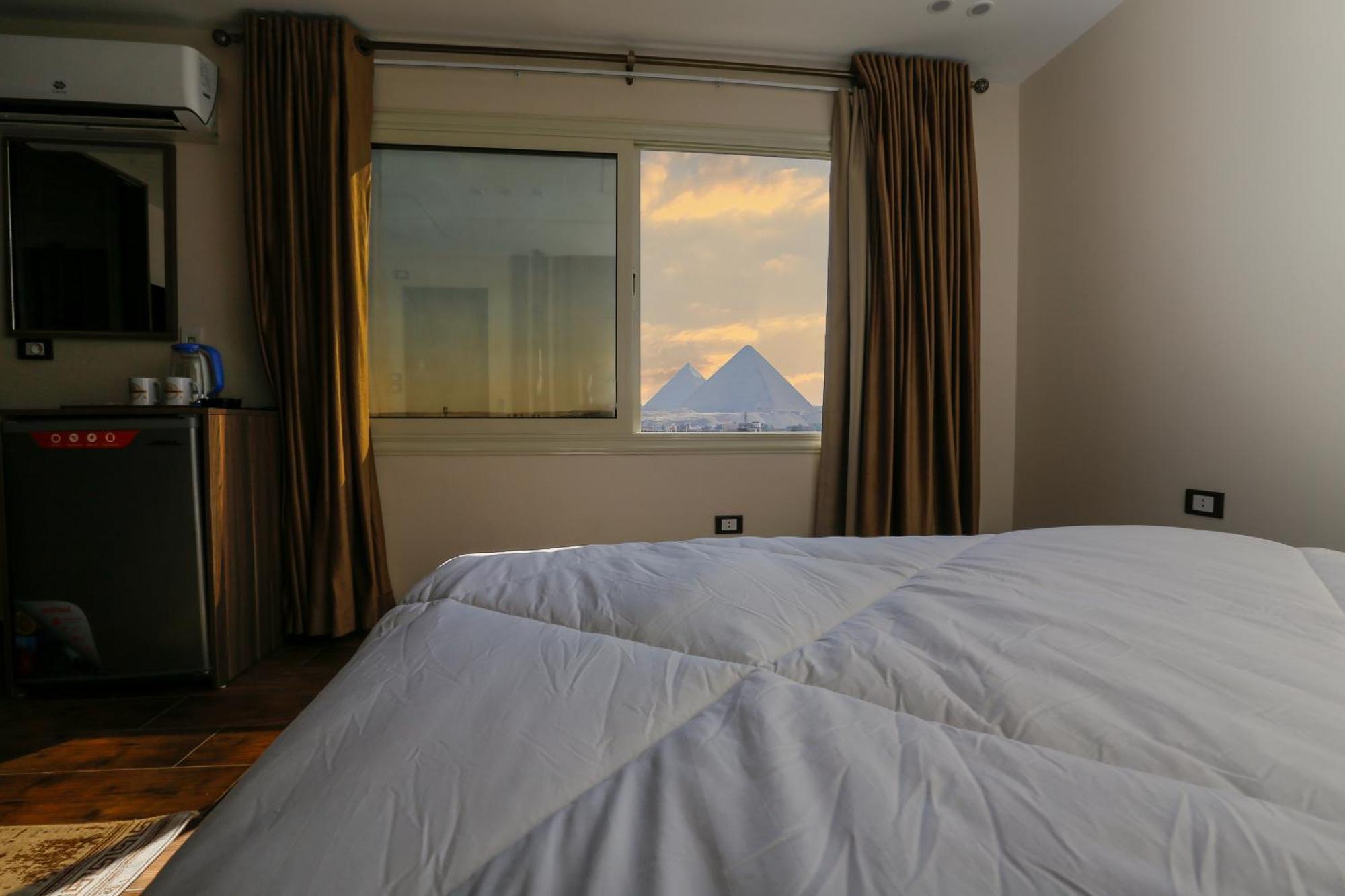 Bed and Breakfast Imperial Pyramids Heights View Nazlet el-Sîsi Exteriér fotografie