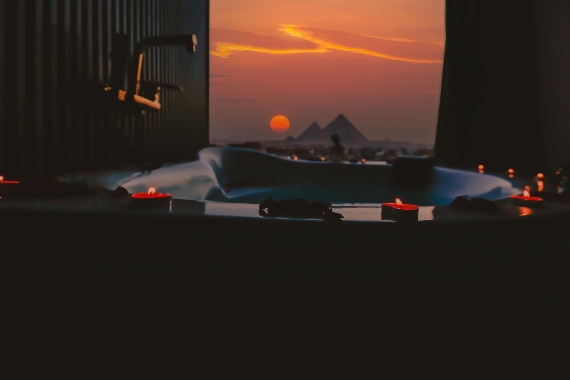Bed and Breakfast Imperial Pyramids Heights View Nazlet el-Sîsi Exteriér fotografie