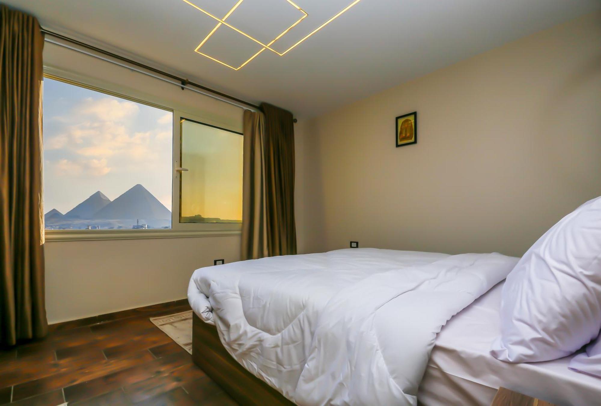 Bed and Breakfast Imperial Pyramids Heights View Nazlet el-Sîsi Exteriér fotografie