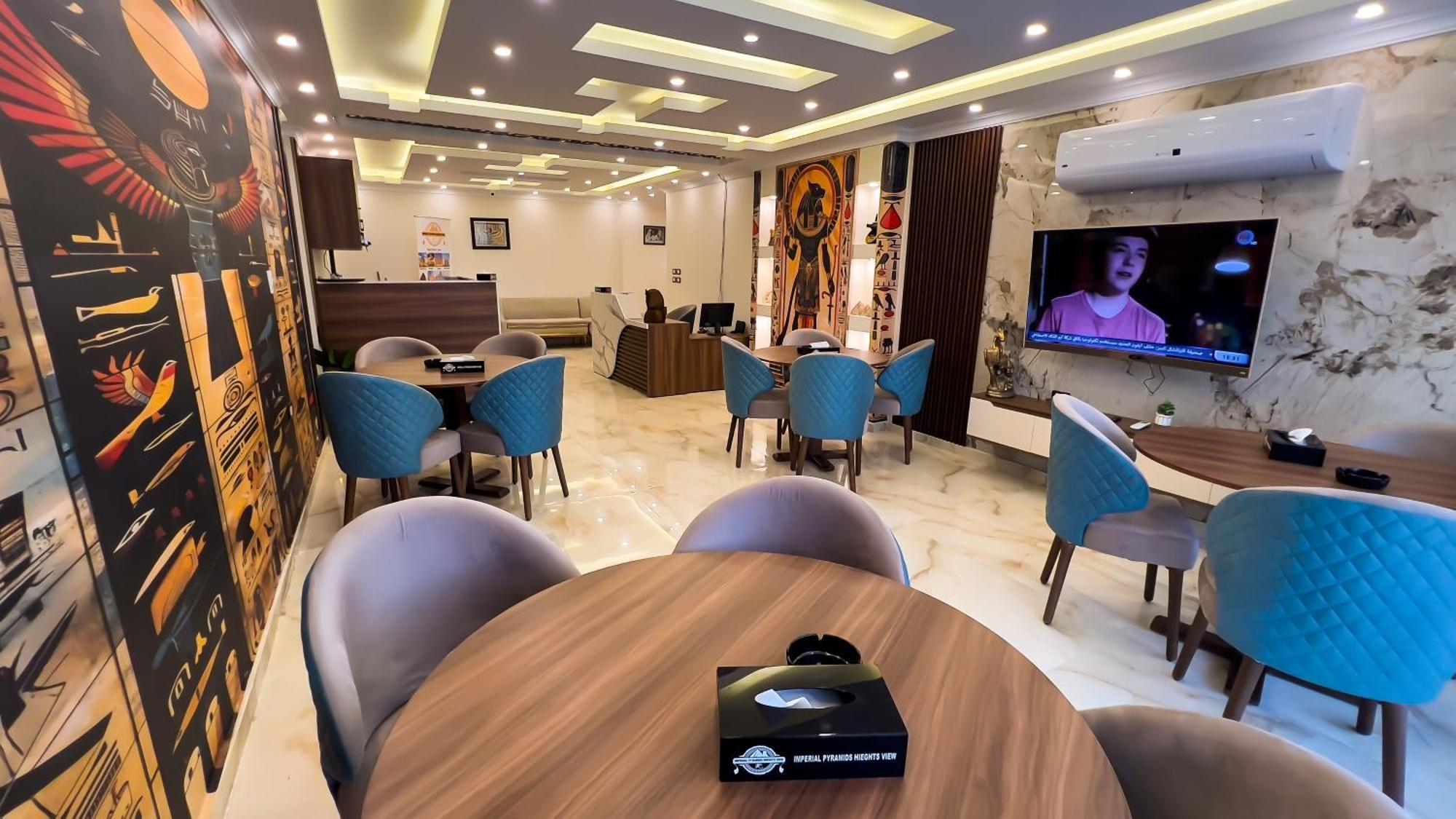 Bed and Breakfast Imperial Pyramids Heights View Nazlet el-Sîsi Exteriér fotografie