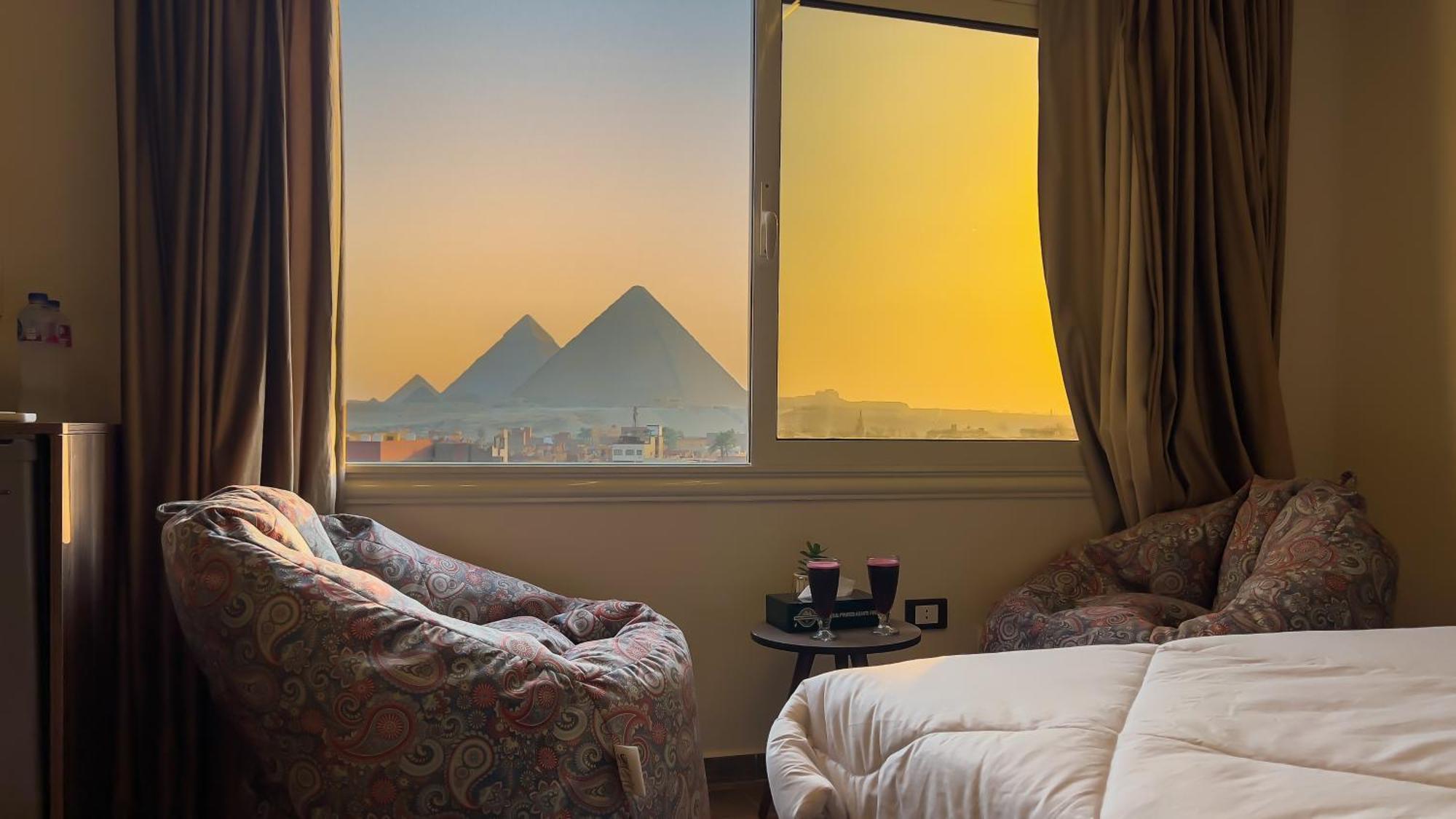 Bed and Breakfast Imperial Pyramids Heights View Nazlet el-Sîsi Exteriér fotografie