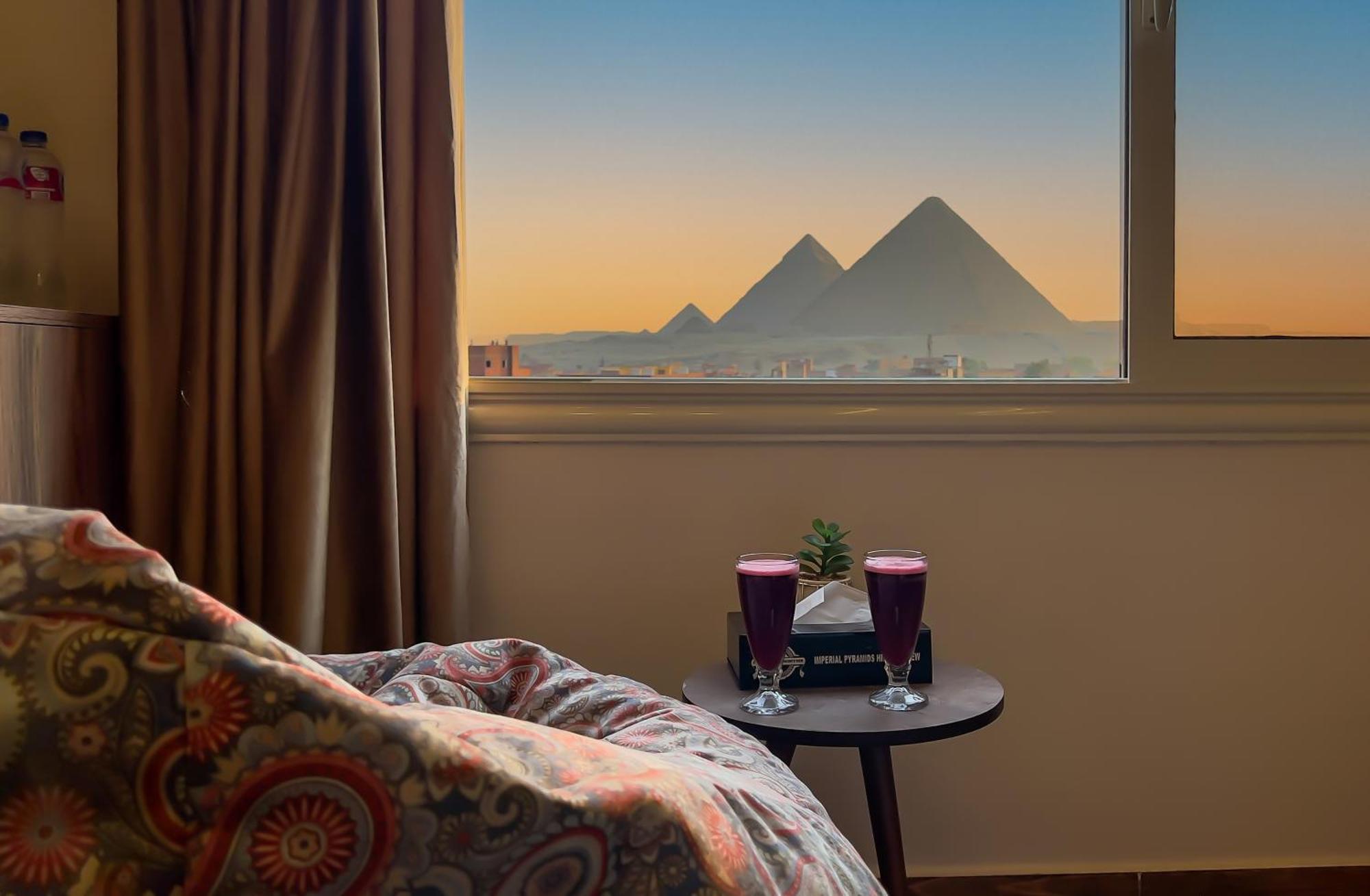 Bed and Breakfast Imperial Pyramids Heights View Nazlet el-Sîsi Exteriér fotografie